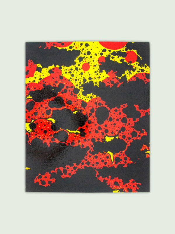 Point of Doom - MF Doom artwork - paint - Jack Kirby