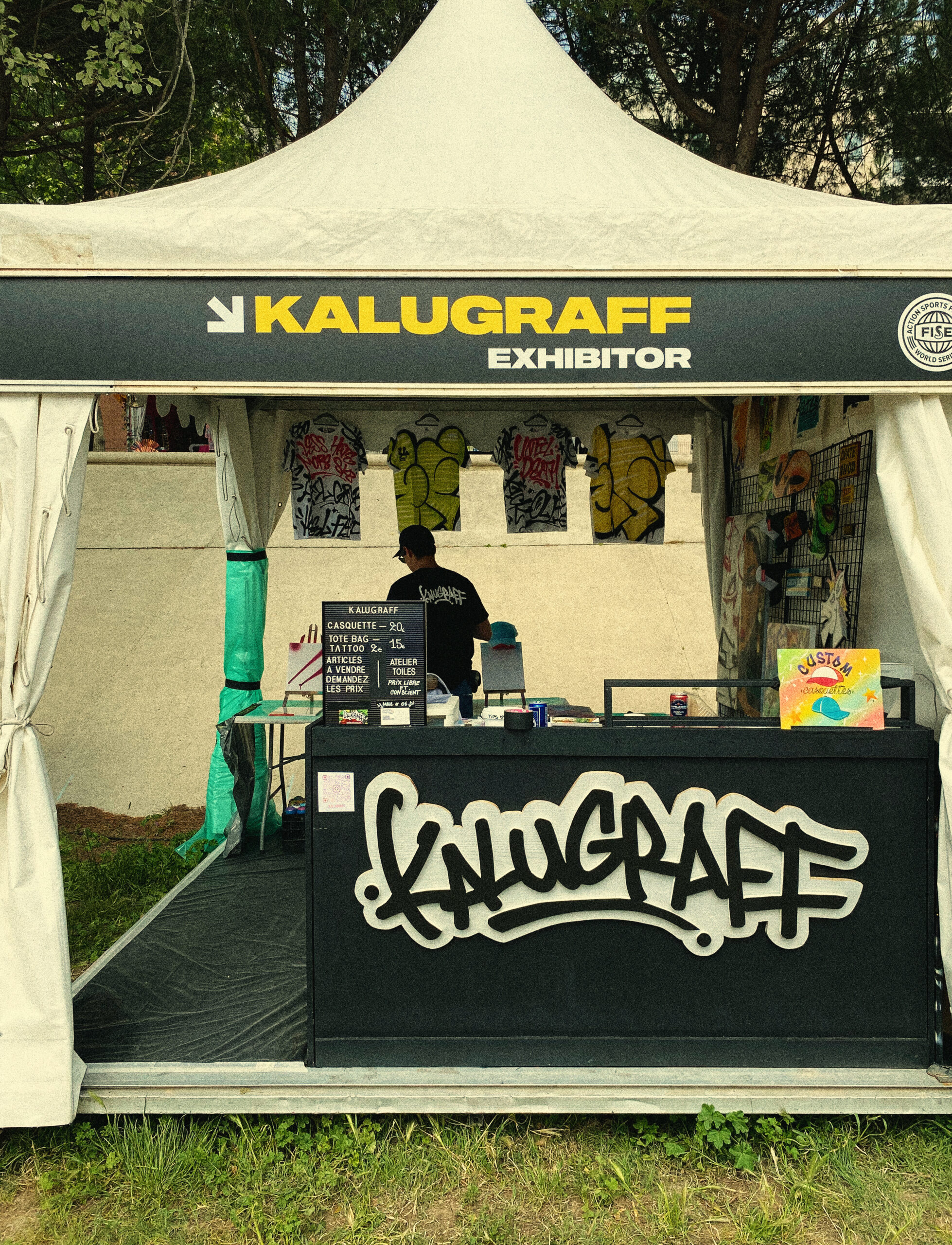 Stand Kalugraff au FISE Montpellier 2026.