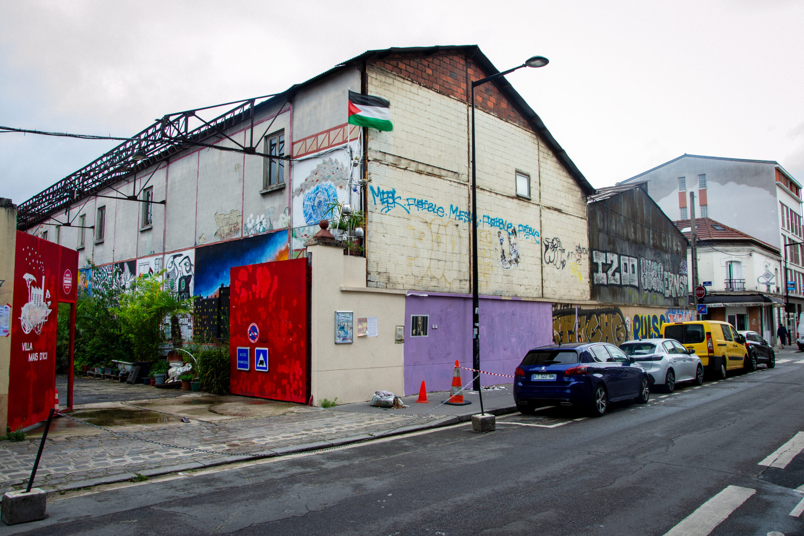 Villa Mais D'ici - Friche culturelle de création artistique. Basée au 77 Rue des Cités, 93300 Aubervilliers